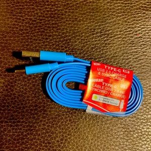 USB type C 4 ft charging cable